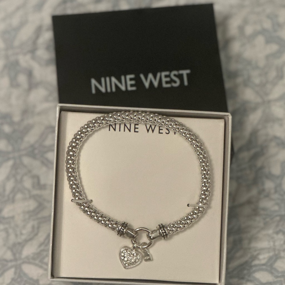 Nine West Silvertone Bracelet
